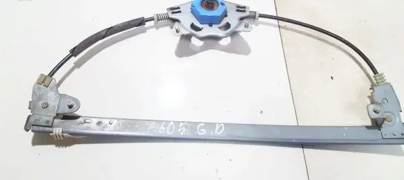 Sliding door window regulator with motor