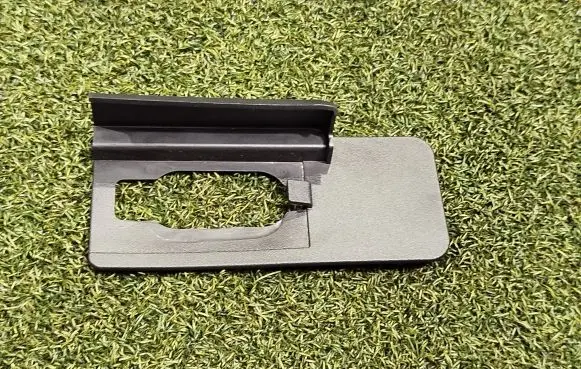 Land Rover Defender Front passenger seat rail trim L8B266410BBW