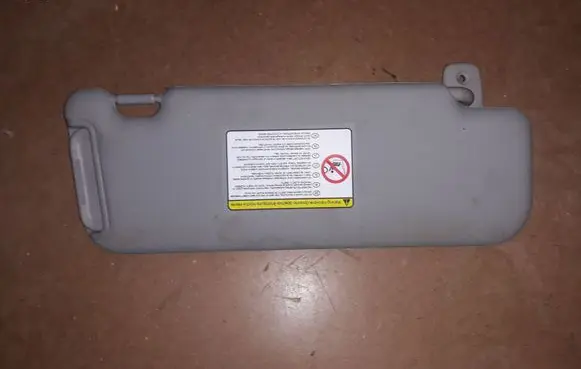 KIA Sportage Sun visor