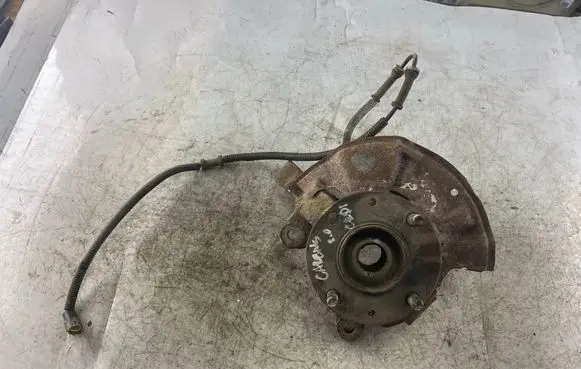 KIA Carens I Front wheel hub spindle knuckle