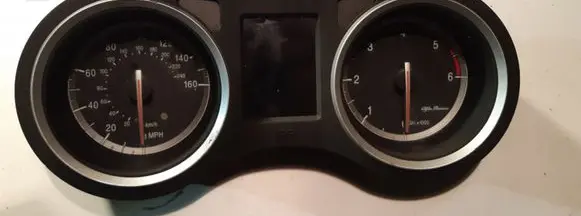 Alfa Romeo 159 Speedometer (instrument cluster) 0156072914