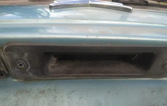 Citroen C8 Tailgate/trunk/boot exterior handle