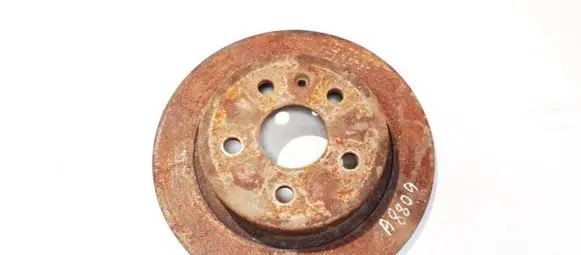 Opel Insignia A Rear brake disc neventiliuojamas