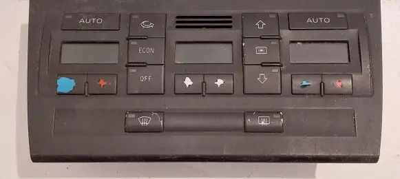 Audi A4 S4 B6 8E 8H Climate control unit 8E0820043AC 1010694