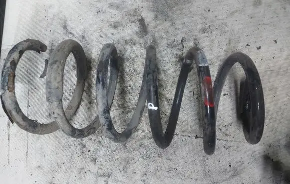 Front coil spring