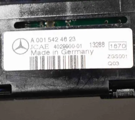Mercedes-Benz E W212 Other devices A0015424623
