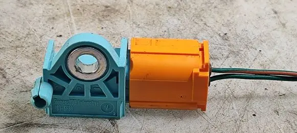 Airbag deployment crash/impact sensor