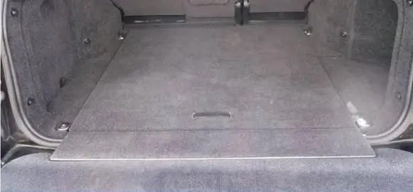 Land Rover Evoque I Trunk/boot floor carpet liner 