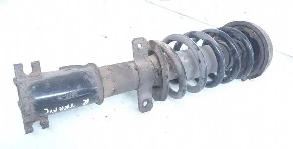 Front shock absorber with coil spring