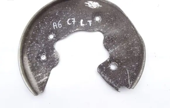 Audi A6 S6 C7 4G Rear brake disc plate dust cover 8K0615611A