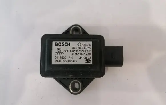 Audi A6 S6 C5 4B ESP acceleration yaw rate sensor 8E0907637A
