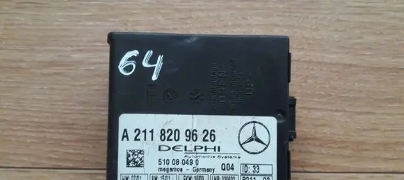 Mercedes-Benz C W203 Alarm control unit/module A2118209626 510080490