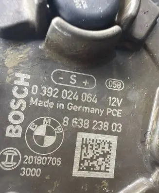 BMW 5 G30 G31 G38 Electric auxiliary coolant/water pump 8638238