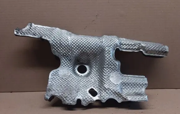 Heat shield in engine bay
