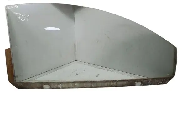 Volkswagen New Beetle Front door window/glass (coupe) 43R001025 DOT27M24100AS2