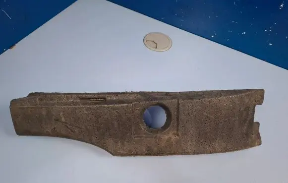 Front bumper foam support bar