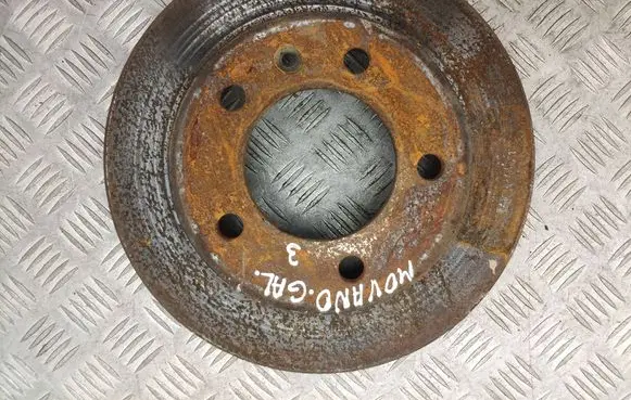 Opel Movano B Rear brake disc