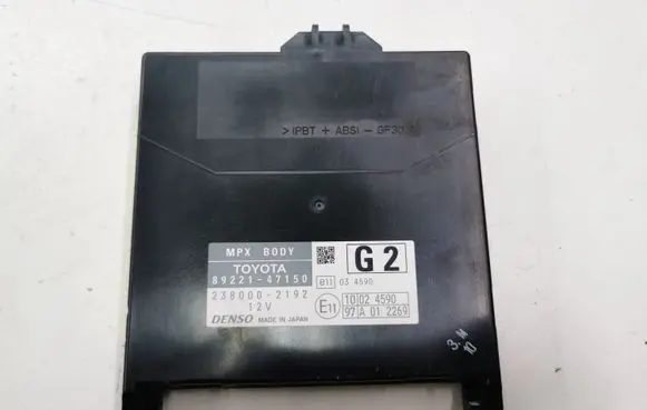 Toyota Prius (XW30) Other control units/modules 8922147150 2380002192
