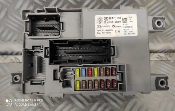 Fiat Doblo Fuse box set 00519170150