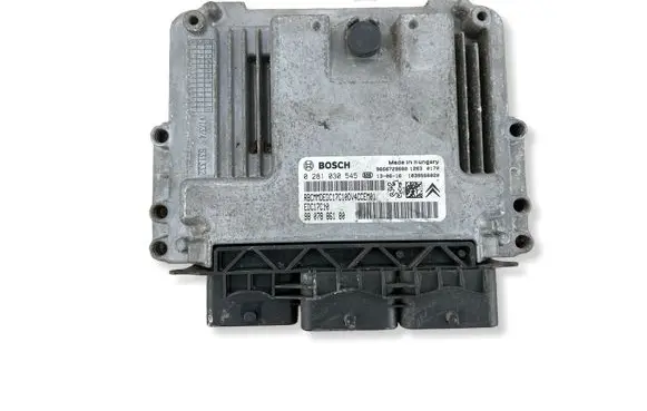 Peugeot 208 I Engine control unit/module 9666729680 0281030545 9807886180