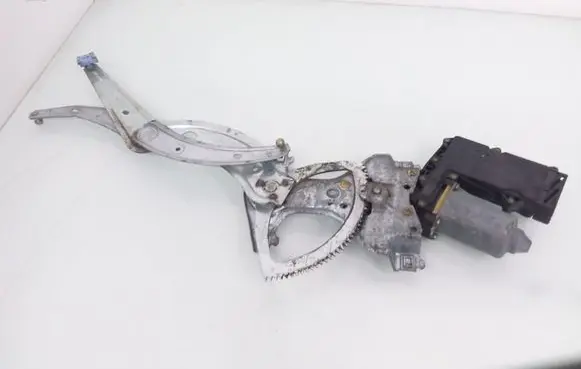 Volkswagen PASSAT B4 Front door window regulator with motor 3A0837402D 3B0959802