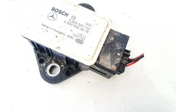 Mercedes-Benz E W212 ESP acceleration yaw rate sensor 0265005735 a005422618