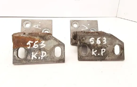 Front door hinge set