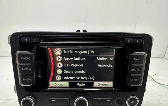 Volkswagen Sharan Radio/CD/DVD/GPS head unit 3C8035279Q VWRNS315EU 3C8035279