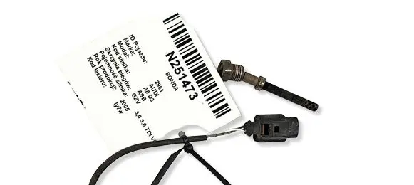 Audi A8 S8 D3 4E Exhaust gas temperature sensor 038906088