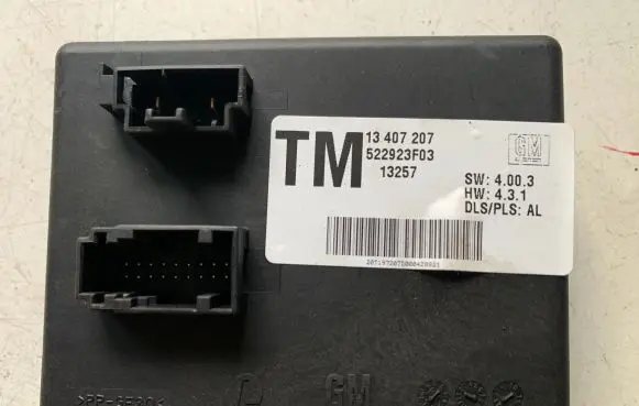 Opel Insignia A Light module LCM 13407207