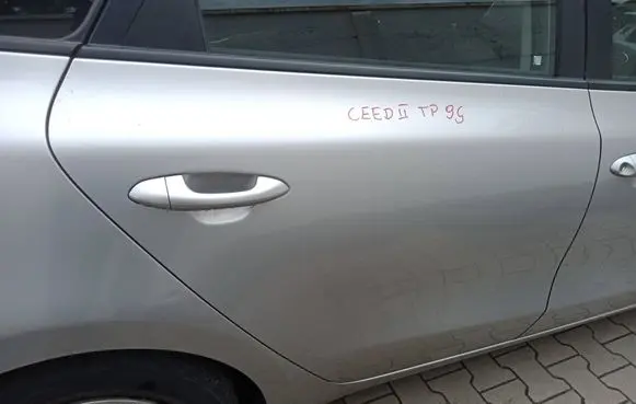 Rear door