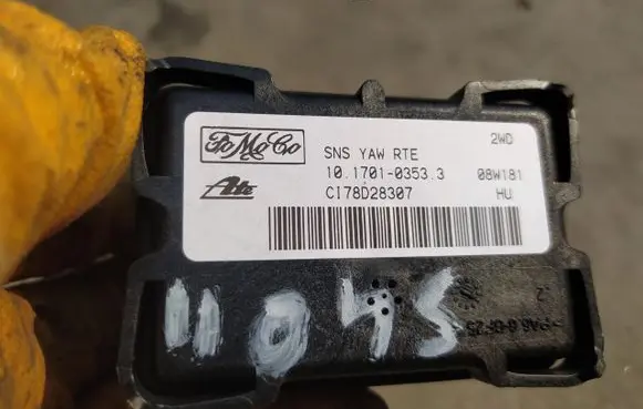 Volvo V50 ESP acceleration yaw rate sensor
