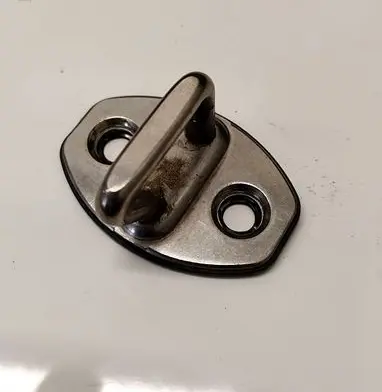 Volkswagen PASSAT B6 Front door lock loop/hook striker 3C0837033B