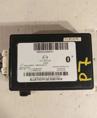 Mazda CX-9 Bluetooth control unit module TD1166DHXB