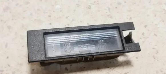 Number plate light