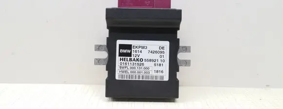 BMW 4 F32 F33 Fuel injection pump control unit/module 7426095 55892110 0161131526