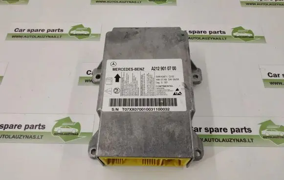Mercedes-Benz E W212 Airbag control unit/module DALISID2117 2129010700 2129014204