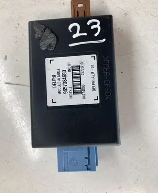Peugeot 3008 I Alarm control unit/module 9657384680