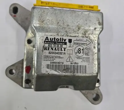 Renault Espace - Grand espace IV Airbag control unit/module 8200343321A 603785500 D295GV40118