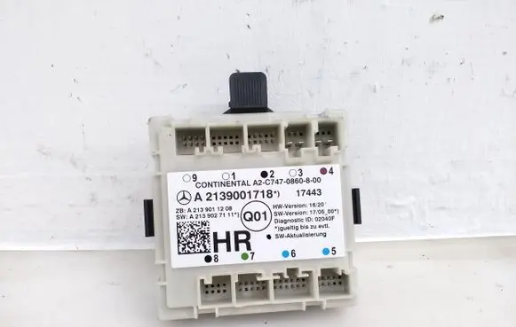 Mercedes-Benz E W213 Door control unit/module A2139001718