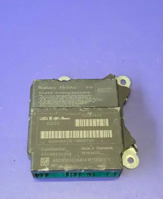 Fiat 500 Airbag control unit/module 52040843 A2C95530204 16160420L