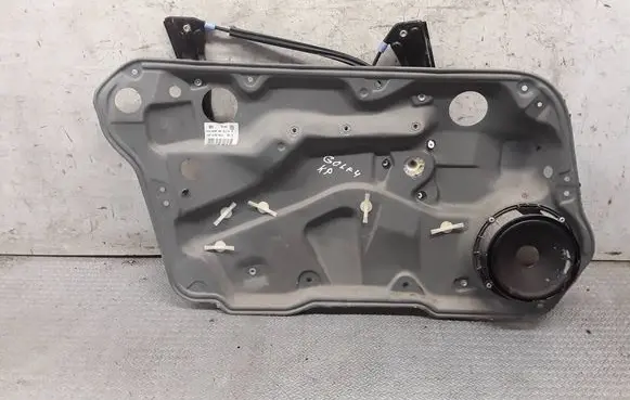 Volkswagen Golf IV Front window lifting mechanism without motor 1J4837755E