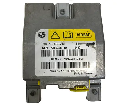 BMW 5 E60 E61 Airbag control unit/module 65776940297 65776953007