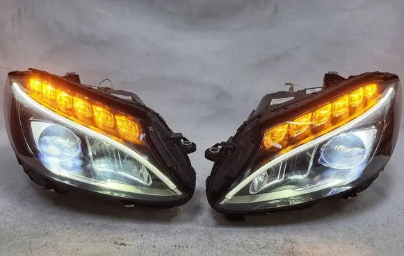 Mercedes-Benz C W205 Headlights/headlamps set A2059062504 A2059062604