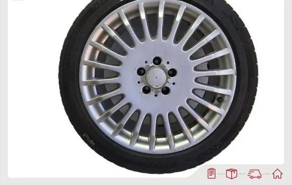 Mercedes-Benz S W221 R19 alloy rim A2214011702