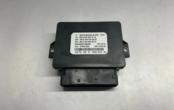 Mercedes-Benz GL X166 Rear brake EMF control unit/module A2469007510 A2465450532
