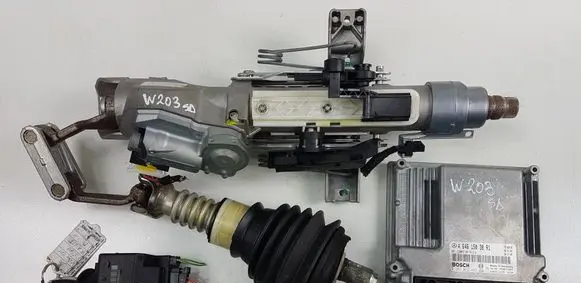 Mercedes-Benz C W203 Engine ECU kit and lock set A6461503891
