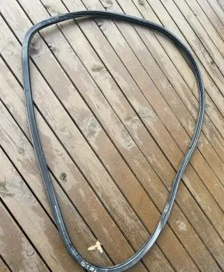 Volkswagen ID.5 Front door rubber seal 11A867911B