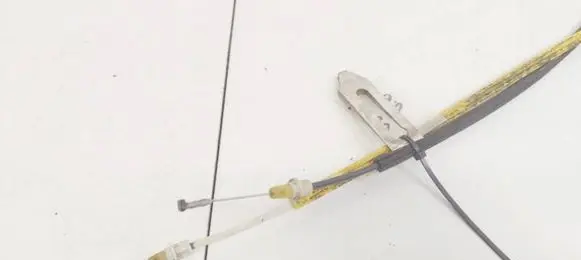 Rear door cable line