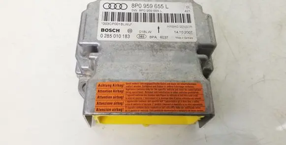 Audi A3 S3 8P Airbag control unit/module 8P0959655L 0285010183